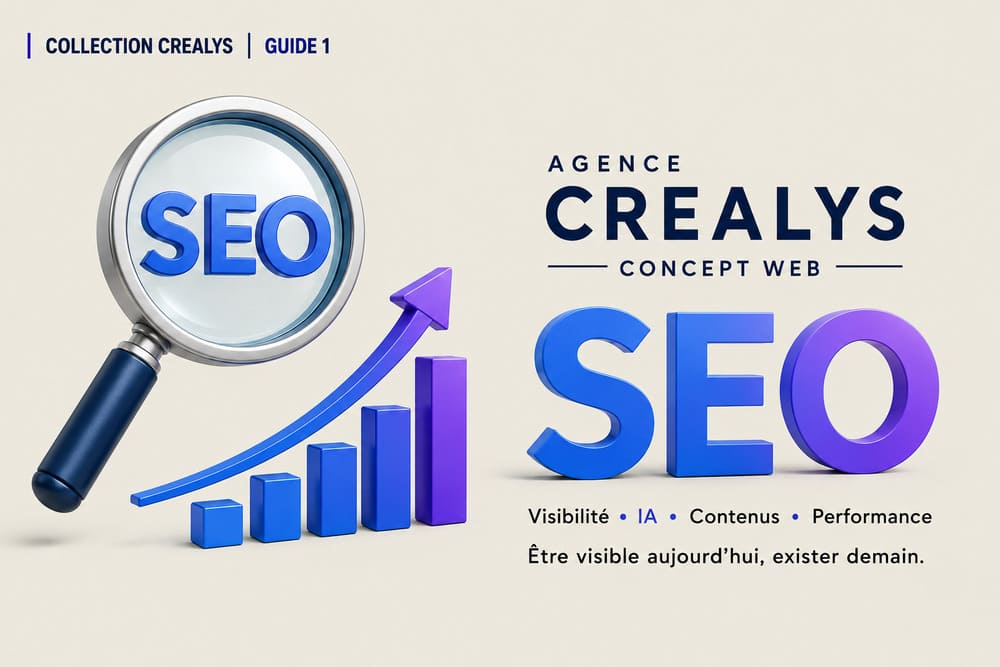 1 Crealys - Creation sites internet professionnels - Référencement SEO
