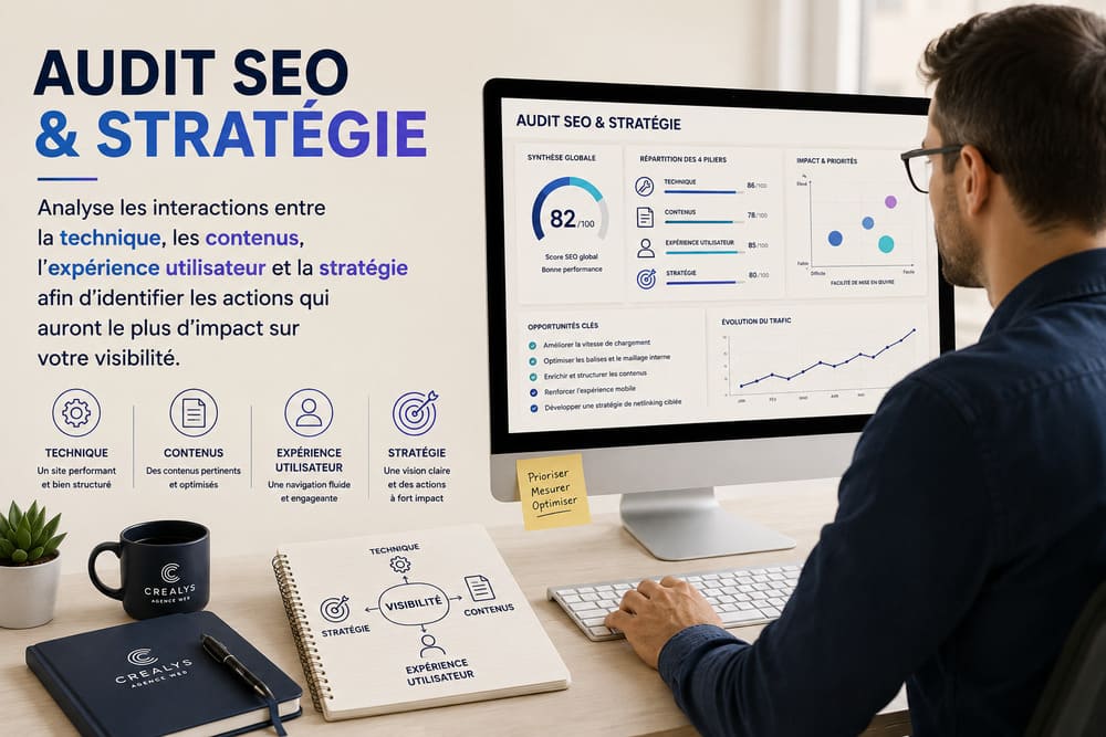 Audit SEO et Stratégie - analyse les interactions entre technique et contenus