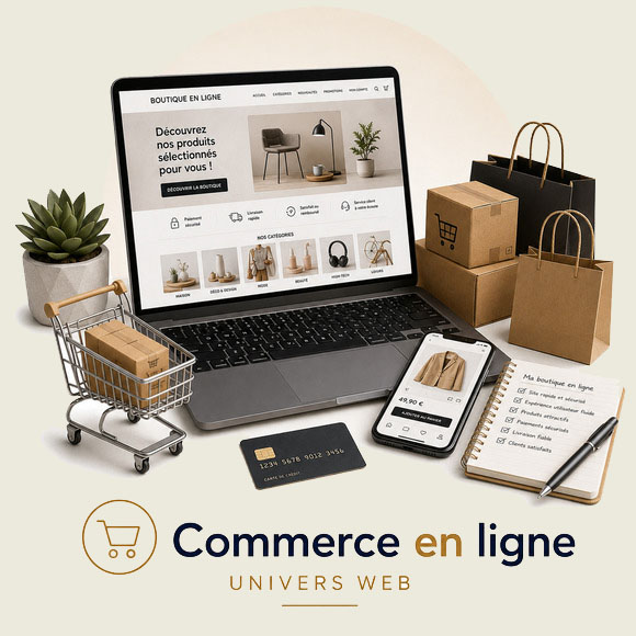 création site internet commerce en ligne par agence Crealys Concept Web proche de Montpellier