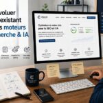 Faire évoluer un site existant pour les moteurs de recherche et IA - Agence Crealys Montpellier