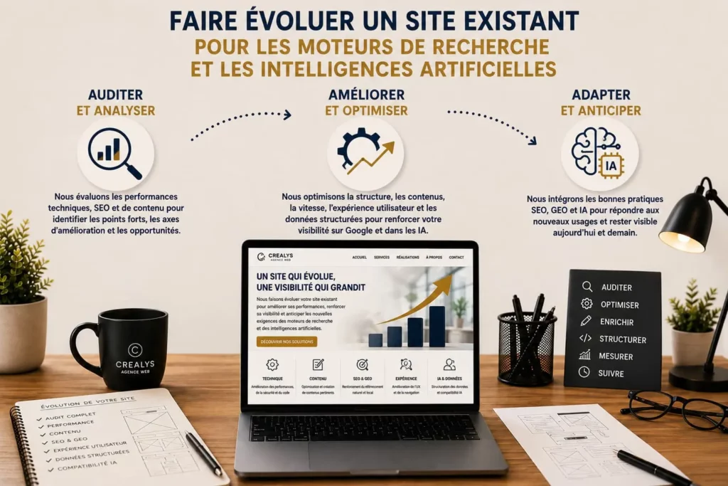 Guide-05 Faire évoluer un site existant pour les moteurs de recherche et les intelligences artificielles