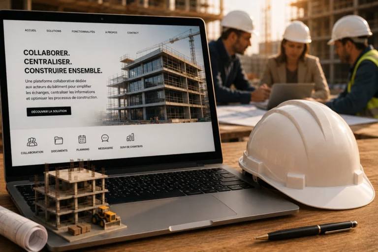 creation plateforme-collaborative pour un-architecte bureaux etudes entreprise